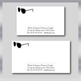 Lunetier opticien carte correspondance