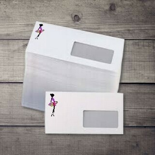 Budget envelopes DL 110 x 220 cm printed